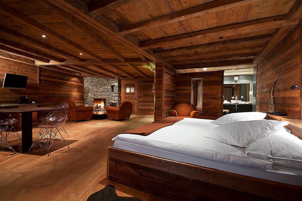 Hotel Etrier Кранс Монтана Стая снимка